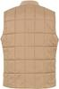 Winter Jacket Camel Active Lightweight Quilted Vest with Stand-up Collar (460330-8U99) Beige