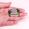 ”Words Matter“ Colorful Typewriter Brooch Bag Clothing Party Badges Accessories