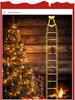 LED Santa Climbing Ladder Christmas Tree String Lights