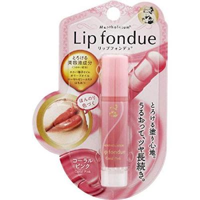 Mentholatum Lip Fondue Coral Pink X 3 4.2g