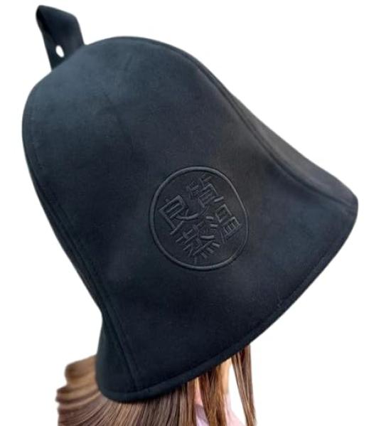 High quality steaming temperature, embroidered Thick black, great insulation, L size, faux suede, microfiber & next generation 3-layer polyester mesh