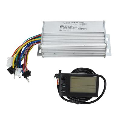 Electric Bicycle Controller Set Brushless Controller Waterproof S866 LCD Display Panel for 1000W Motor 48V