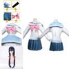 Stylish Sayaka Maizono Danganronpa Anime Uniform Costume Cosplay Suit With Wig