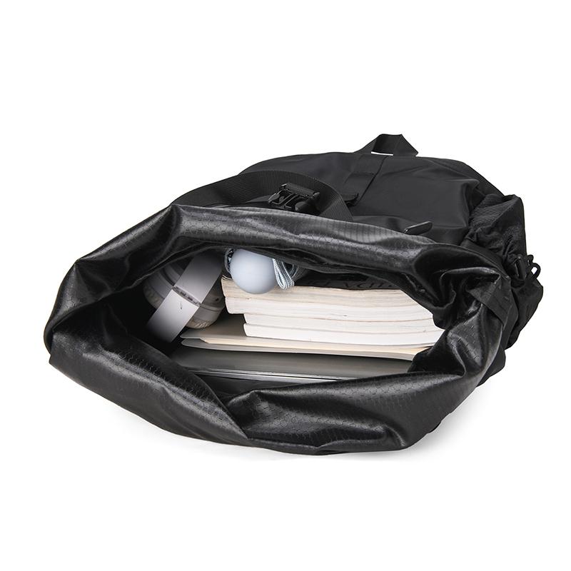 Contrast Color Backpack Men's Backpack Large Capacity Schoolbag for Students