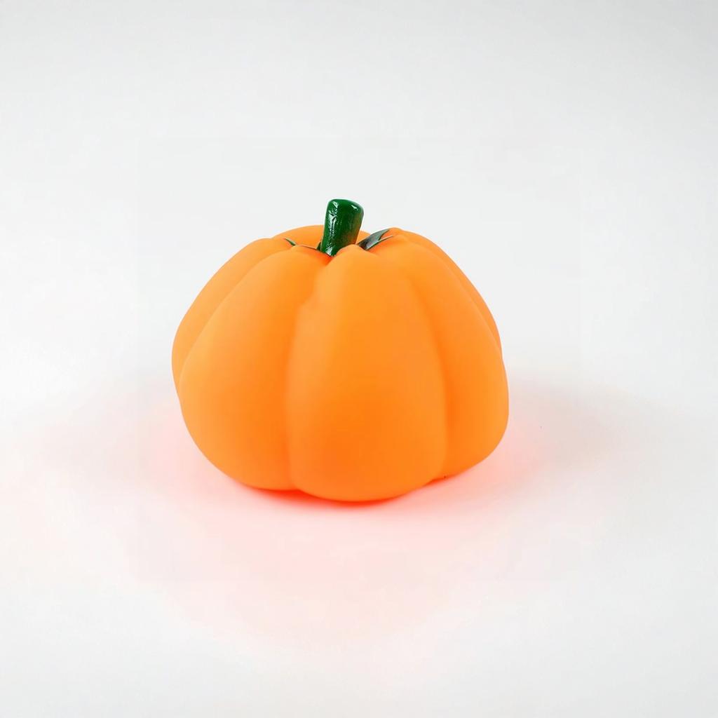 Halloween Pumpkin Dog Toy Squeaky Vinyl Toy for Small Medium Dogs