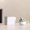 Guochao Panda Tea Cup Tea Separation Cup Ceramic Filter Water Cup With Lid Special Personal