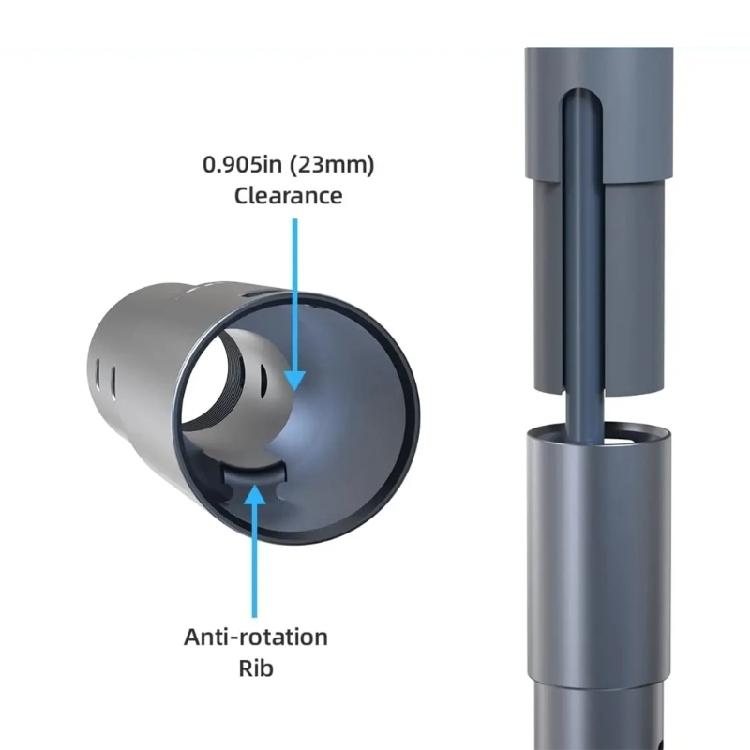 Mounting Kit Aluminum Outdoor Mount Kit for V2 Rectangular Starlink Satellite Dish Antenna Pipe Mount Adapter Mount