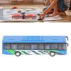 Pull Back Alloy Bus Extended Length Full Function   Structure Educational Alloy Bus Vehicle Model Toy