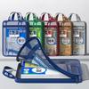 Multifunctional Transparent Subject Bag L Shaped File Folder Bag  School Office Supplies