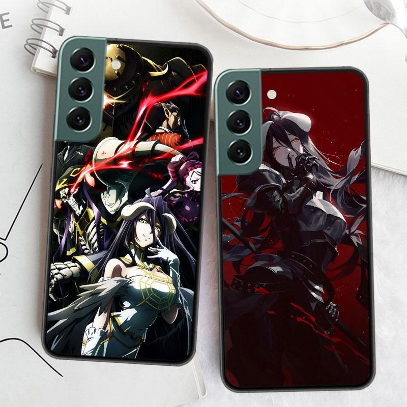 Albedo Overlord Phone Case For Samsung Galaxy S22 S25 Ultra S21 S10 Plus S26 Edge S20 S23 S24 FE Cover Silicone Soft TPU Cle