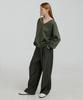 MOLLIOLLI Sage V-Neck Sweatshirt [Khaki]