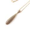 Les Trésors De Lily [N6865] - Gold-Plated Necklace 'Sissi' Rose Gold - 40x8 Mm (gold Pink)