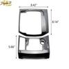For Mazda CX-5 CX5 2017+ Titanium Interior Central Console Gear Shift Cover Trim