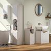 Vanity Unit, Bathroom Cabinet with Soft-Close Doors, White, 60 X 35 X 57.9 Cm