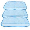 3pcs Wet Fiber Mopping Cloths Mop Pads Fits for Braava 321 380 320 380t Floor Cleaning Machine