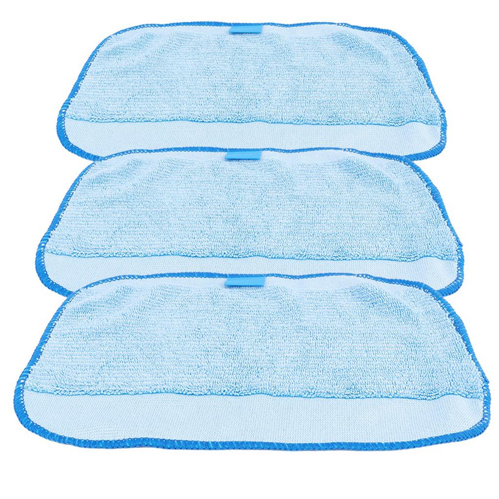 3pcs Wet Fiber Mopping Cloths Mop Pads Fits for Braava 321 380 320 380t Floor Cleaning Machine