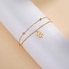 Cazador Je Star of David Bracelets for Women Stainless Steel Double Chain Bracelets Israel Judaism Jewelry Gift Wholesale