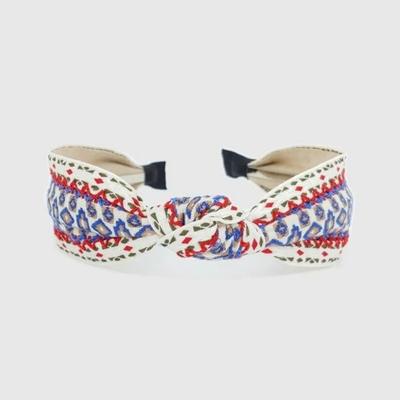 Lala Bandana Wide Hairband Ivory LALAH570 3306330