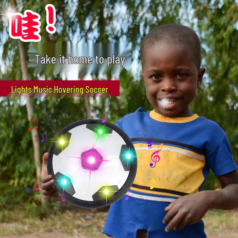 Interactive Light-Up Hover Soccer: Indoor Multiplayer Battle Toy for Parent-Child Play