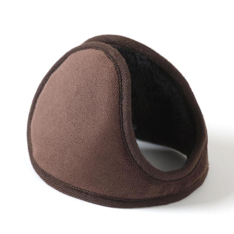 

Unisex Winter Velvet Ear Warmers: Thick, Warm Earmuffs for Adults коричневий