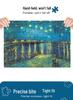 Van Gogh Starry Night 2000-Piece Jigsaw Puzzle, Extra Large, Decorative & Educational for Adults.