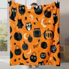 New Cartoon Cute Print Halloween Gift Blanket Office Casual Nap Sofa Blanket Digital Print Flannel Blanket