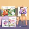 Watercolor Coloring Book Decompression Drawing Doodle Cartoon Self-painting Paper