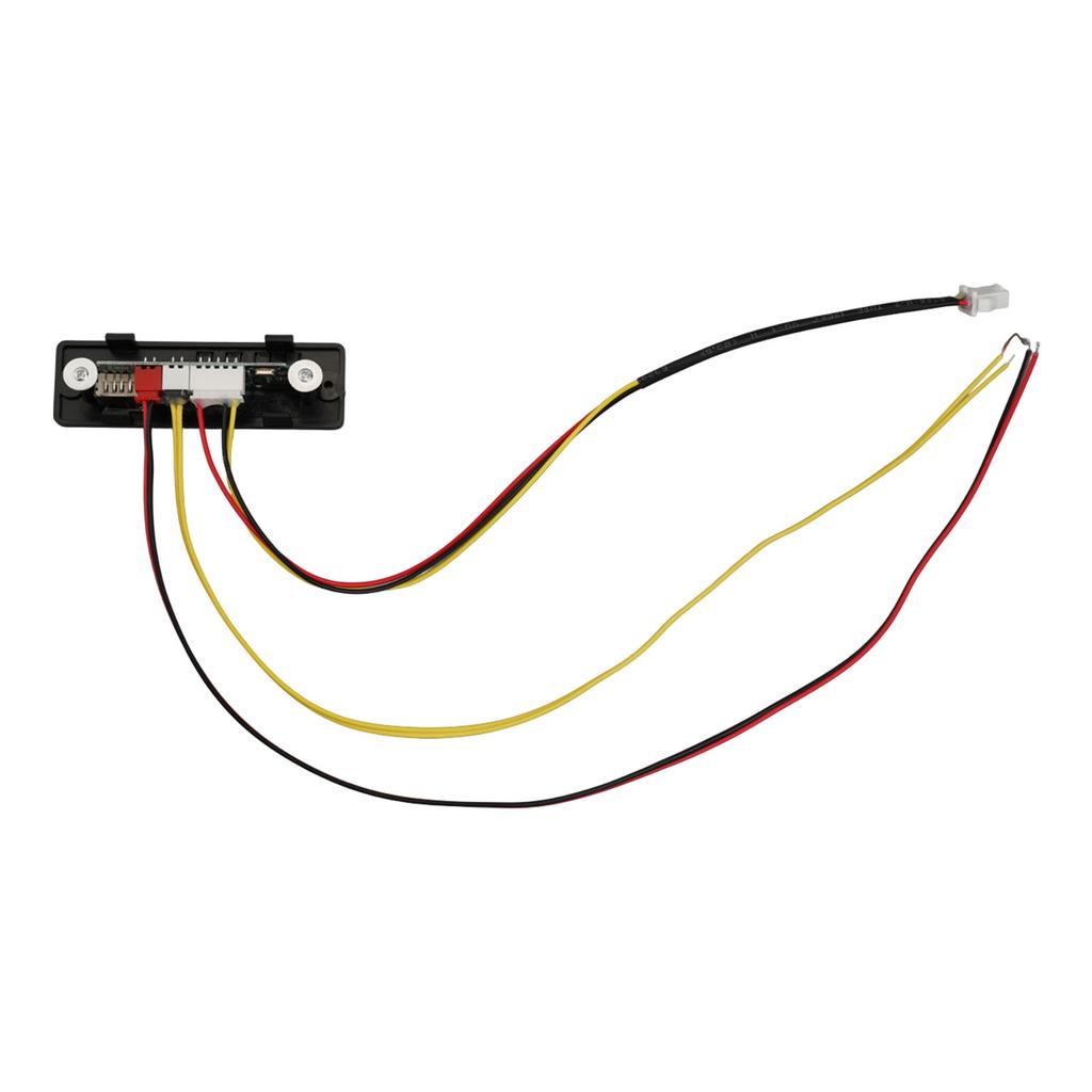 12V Music Player Circuit Board for Children Electric Car with USB Interface and Battery Display Compatible with Ride On Toys