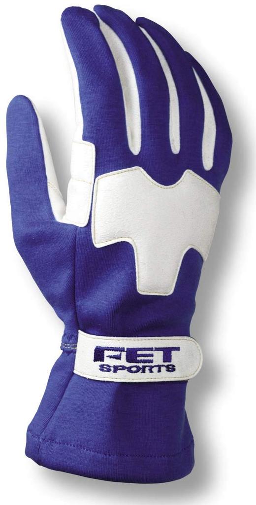 Lehké rukavice FET Sports 3D M FT3DLW10 modro/bílé
