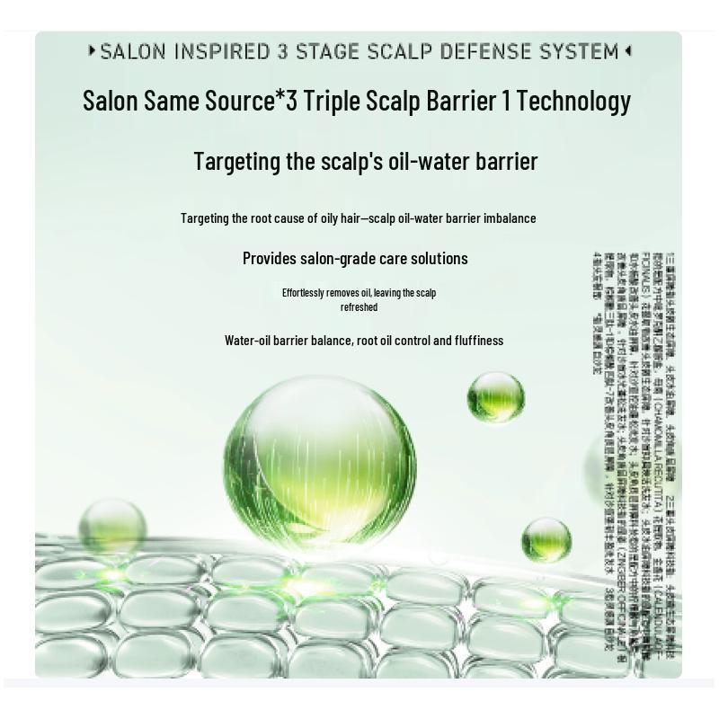 Vidal Sassoon Green Diamond Oil Control Volumizing Shampoo