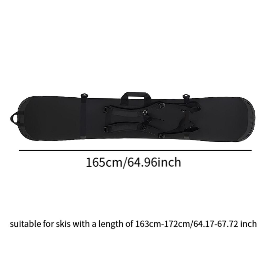Snowboard Pouch Sleeve Snowboard Bag Soft Portable with Handle Shoulder Strap Pouch Ski Storage Snowboard Travel Protective Bag