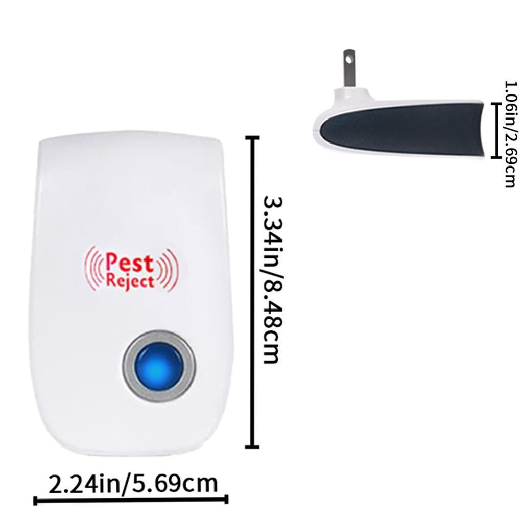 1PCS Electromagnetic Mosquito Anti Mouse Insect Repeller Rat Cockroach Household Pest Reject Repellent Electronic Ultrasonic