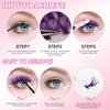 Color Single Cluster D Song False Eyelash Set 10-16Mmdiy Segmented Grafting Thick Eyelashes