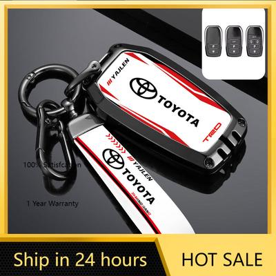 2026 Fierbinte Pentru Jante Toyota Carcasă Cheie Mașină Aliaj de Zinc Stil Sport Acoperire Completă Pentru Toyota CHR Hilux Fortuner Land Cruiser 200 Camry