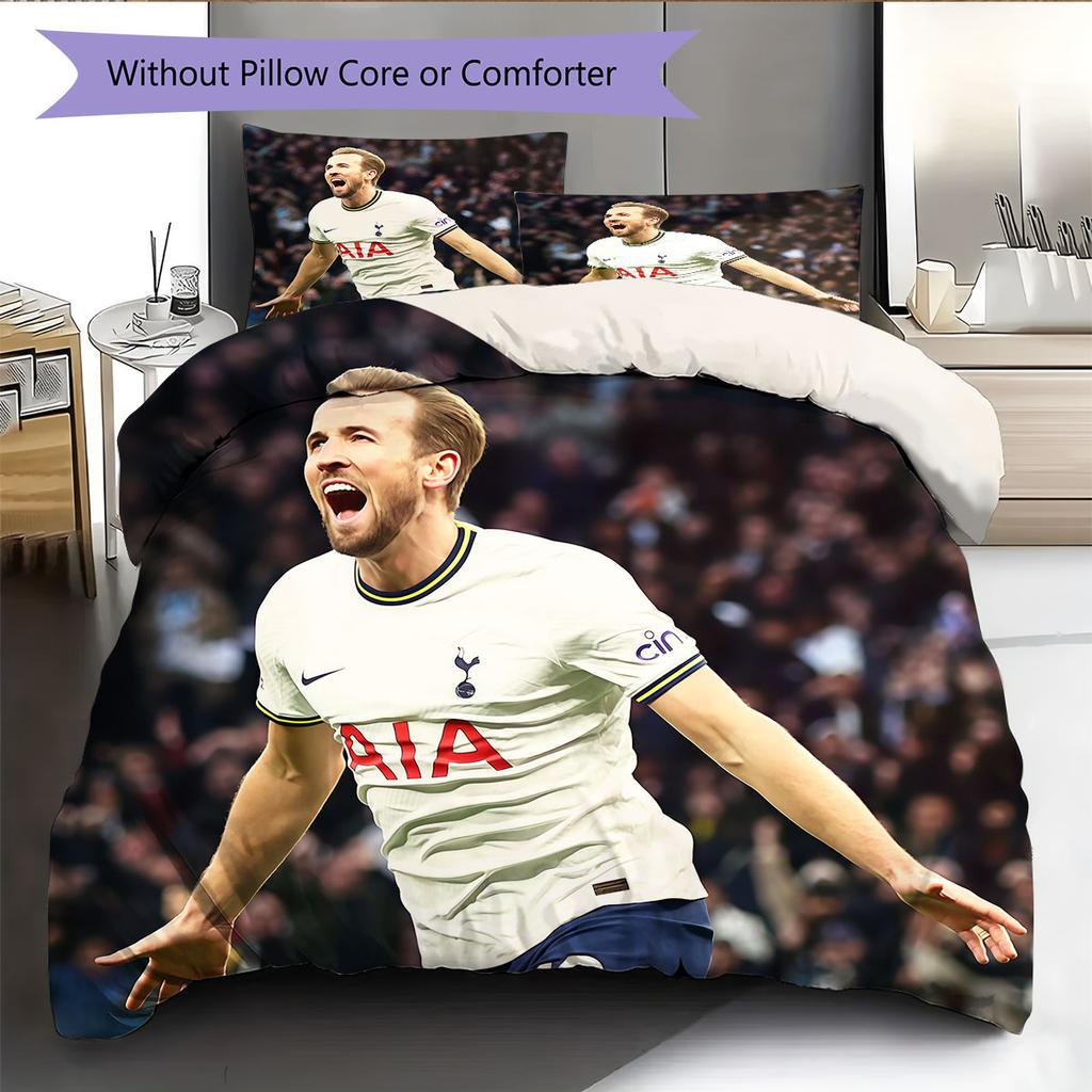 HurriKane Pattern Bedding Home Decoration Birthday Gift (1 * Duvet Cover + 2 * Pillowcase, Without Core),fan Merchandise.