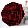 1pc Brick Maze Automatic Open/Close Umbrella Compact Folding Umbrella, All-Season Portable Umbrella for Women/Men F1124118