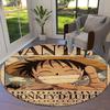 One Piece Monkey D Luffy Round Area Rug Carpet Rug For Living Room Bedroom Sofa Playroom Decor Nonslip Floor Mat