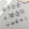13pcs/set Spider Accessories Pendant for Jewelry Making DIY Pendants for Gift Charms for Jewelry Making