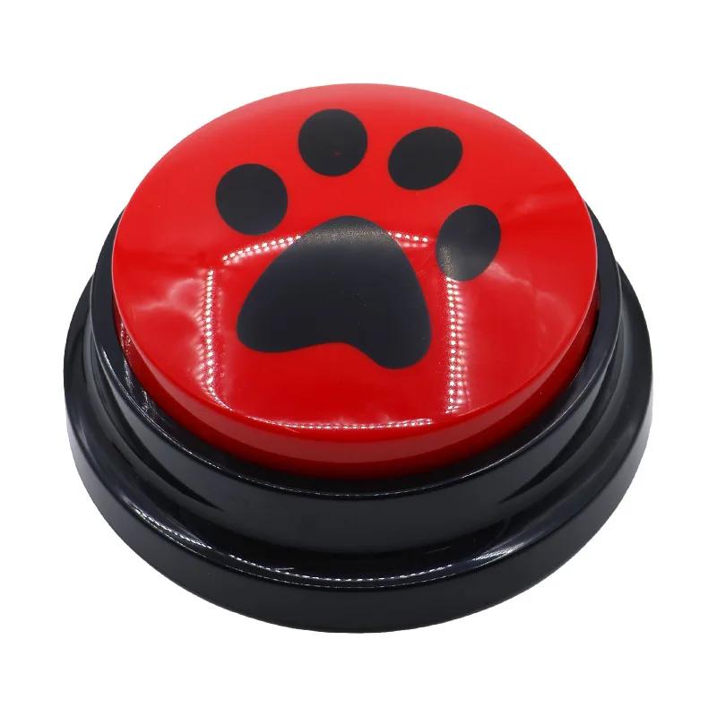 Funny Dog Recordable Pet Toy Travel Talking Pet Starters Dog Speaking Buttons Portable Cute Pet Supplies Communication Dog