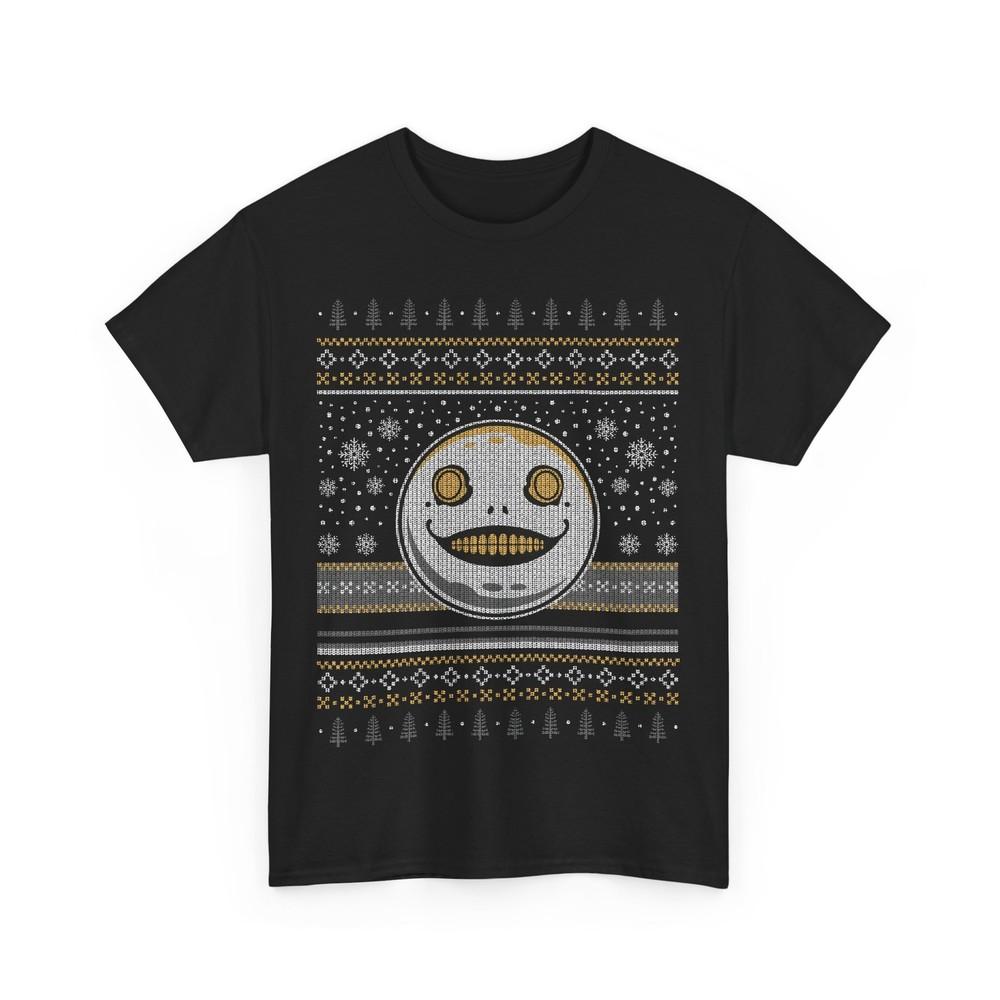 

Emil Ugly Sweater Unisex T-Shirt. Nier Video Games. Automata. Replicant. Xmas. M