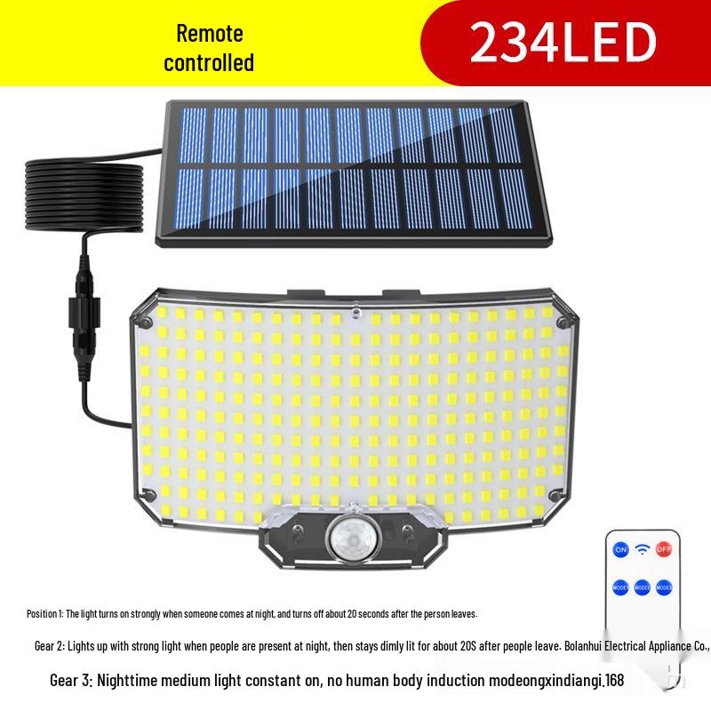 Zhongxin 25th Anniversary Solar LED Wall & Path Light - Motion Sensor Outdoor Courtyard Light