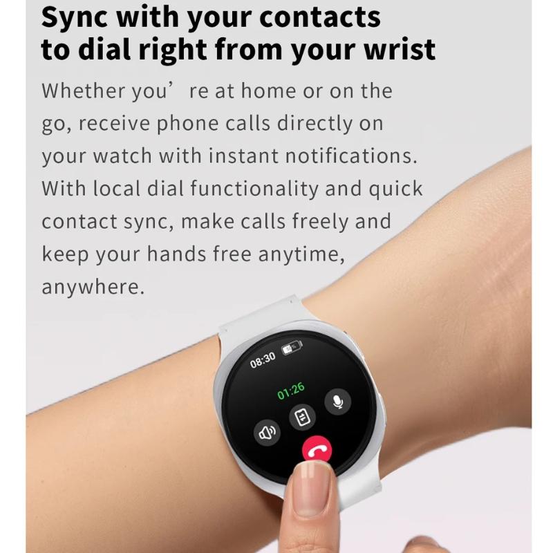 2026 New Watches 8 Mini NFC Bluetooth Call Smart  Men Women GPS  Motion Track AI Voice Sport Heart Rate Health Monitoring AMOLED HD Screen Smartwatch