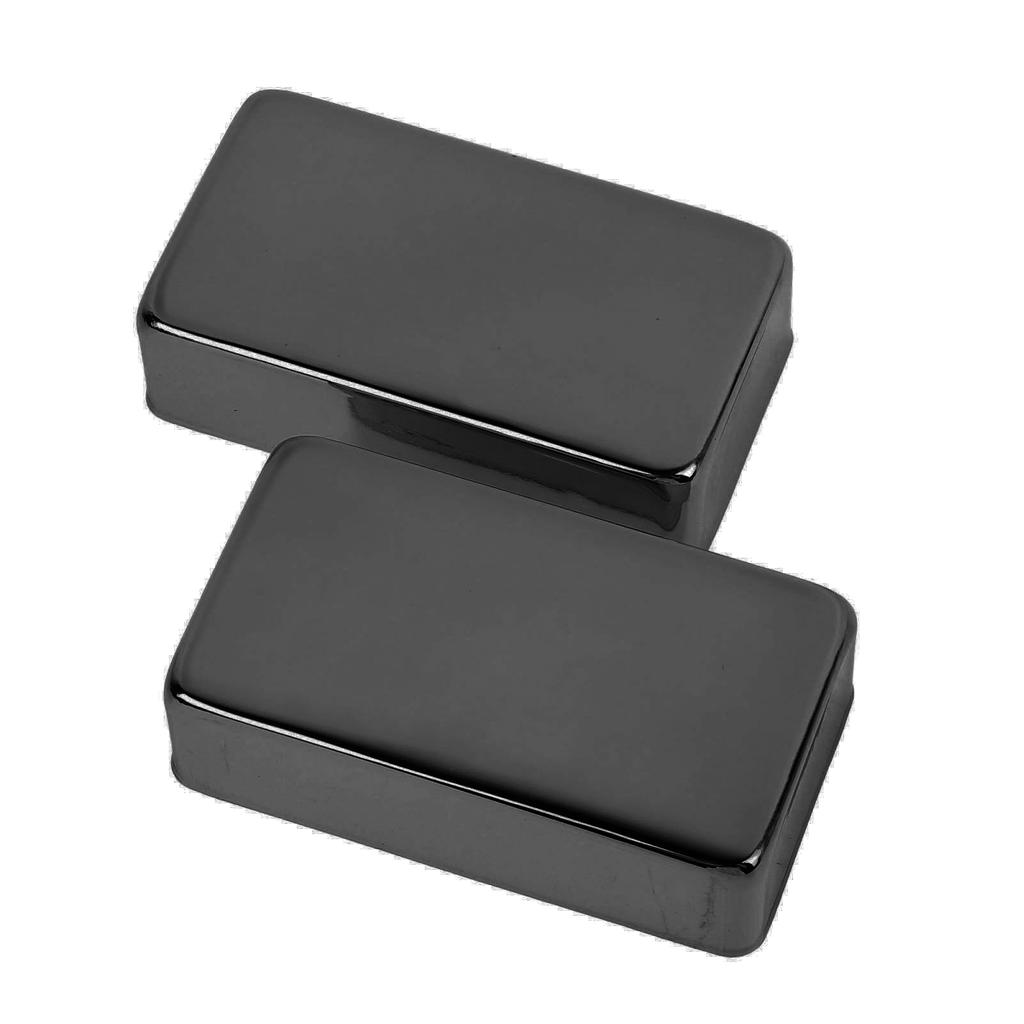 2PCS Electric Guitar Pickup Cover Closed Type Sealed Humbucker Double Coil Pickup Brass Enclosure