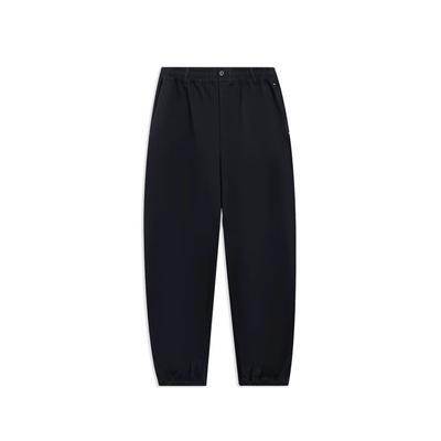 Simple Solid Color Fashion Loose Breathable Comfortable Versatile Long Pants Casual Pants Men Bottoms Black AKXT003-2