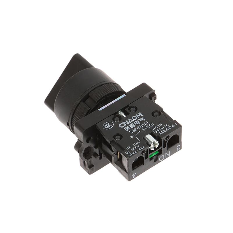 1 Piece 2 3 Position 1No1Nc 1No 2No Latching Self-Lock Momentary Selector Rotary Push Button Switch Xb2-Ed21 Xb2-Ed25 Xb2-Ed33