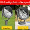 Outdoor Waterproof Tree Spotlight, Garden Floodlight, Landscape Light, Ground Plug Lawn Light
