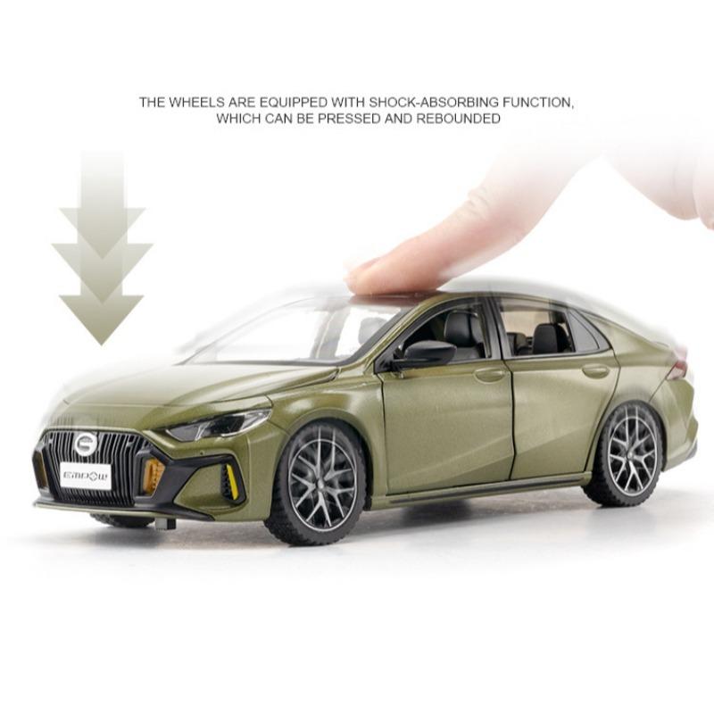 1/24 Alloy Diecast Metal Model Car - GAC Motor EMPOW 55 Coupe, Street Sports Vehicle, Child's Gift, Sound & Light