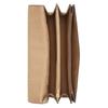 Coach Klare 26 Logo Print Metal Logo Coated Canvas and Leather Envelope Bag Shoulder Crossbody Bag Medium Women's Tan