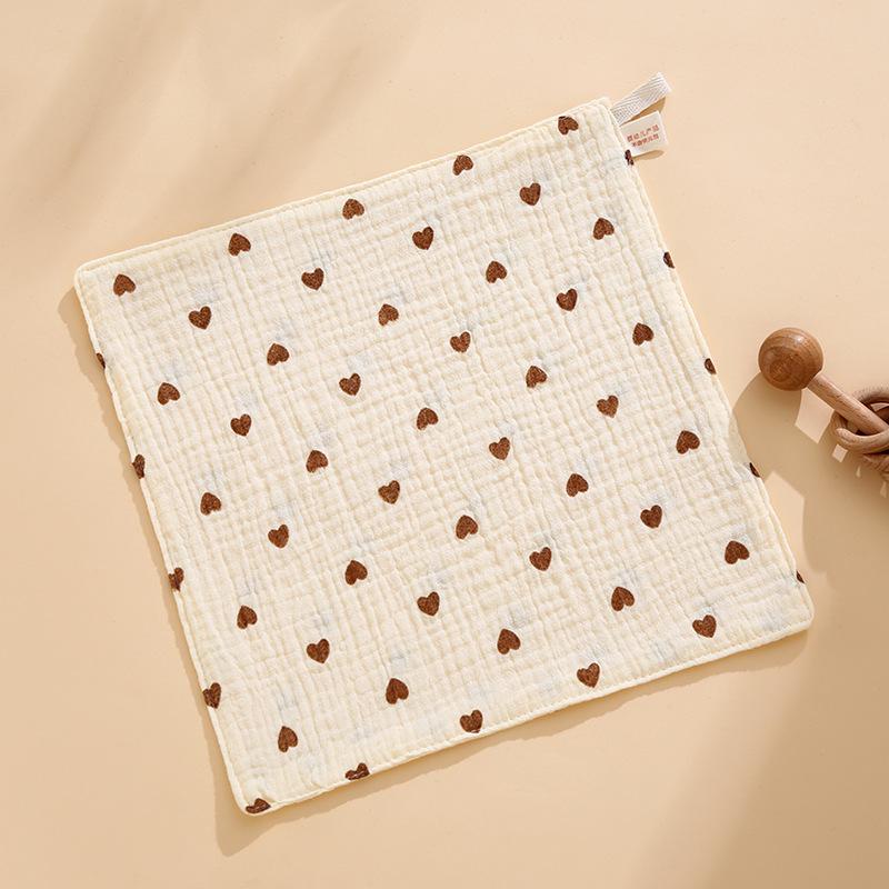 Newborn Baby Pure Cotton Gauze Washcloth - Class A Print