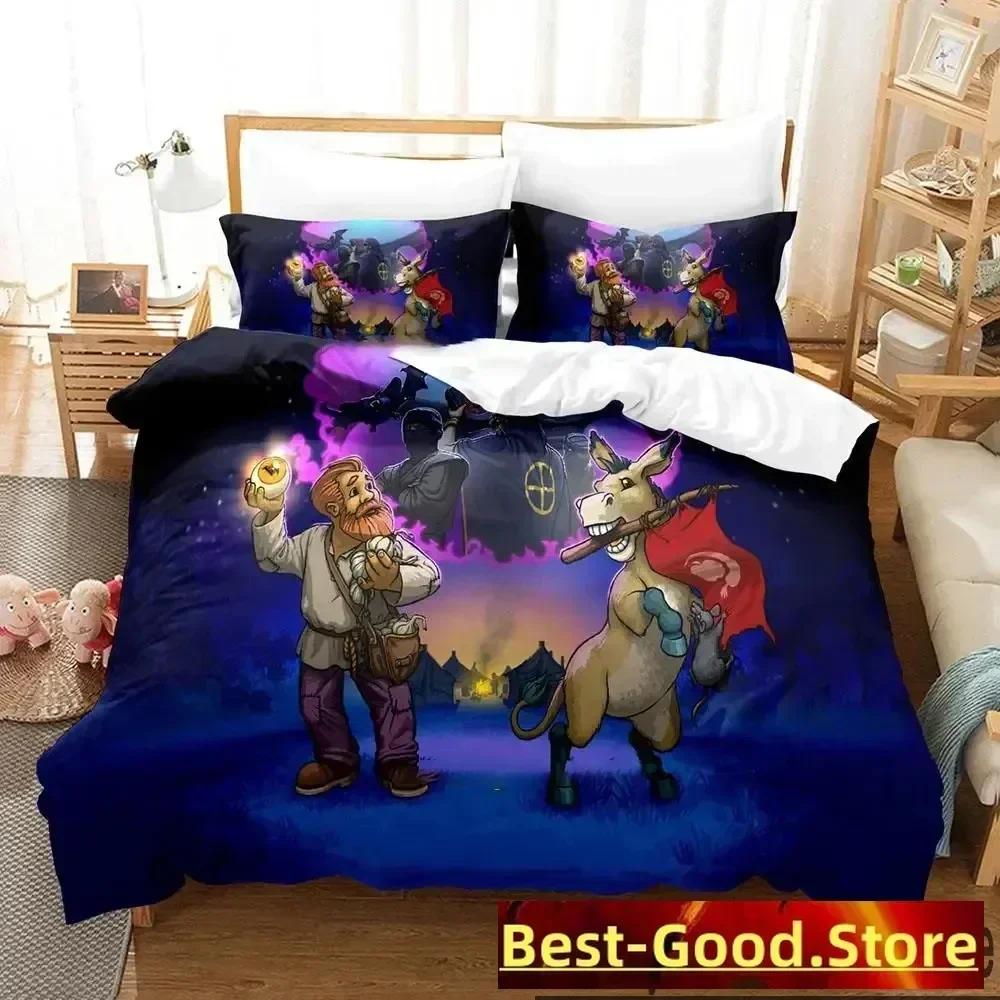 Game Graveyard Keeper Bedding Set Duvet Cover Sheet Printed Bed Set Pillowcase Bed Full Queen King Size Comforter Bedroom